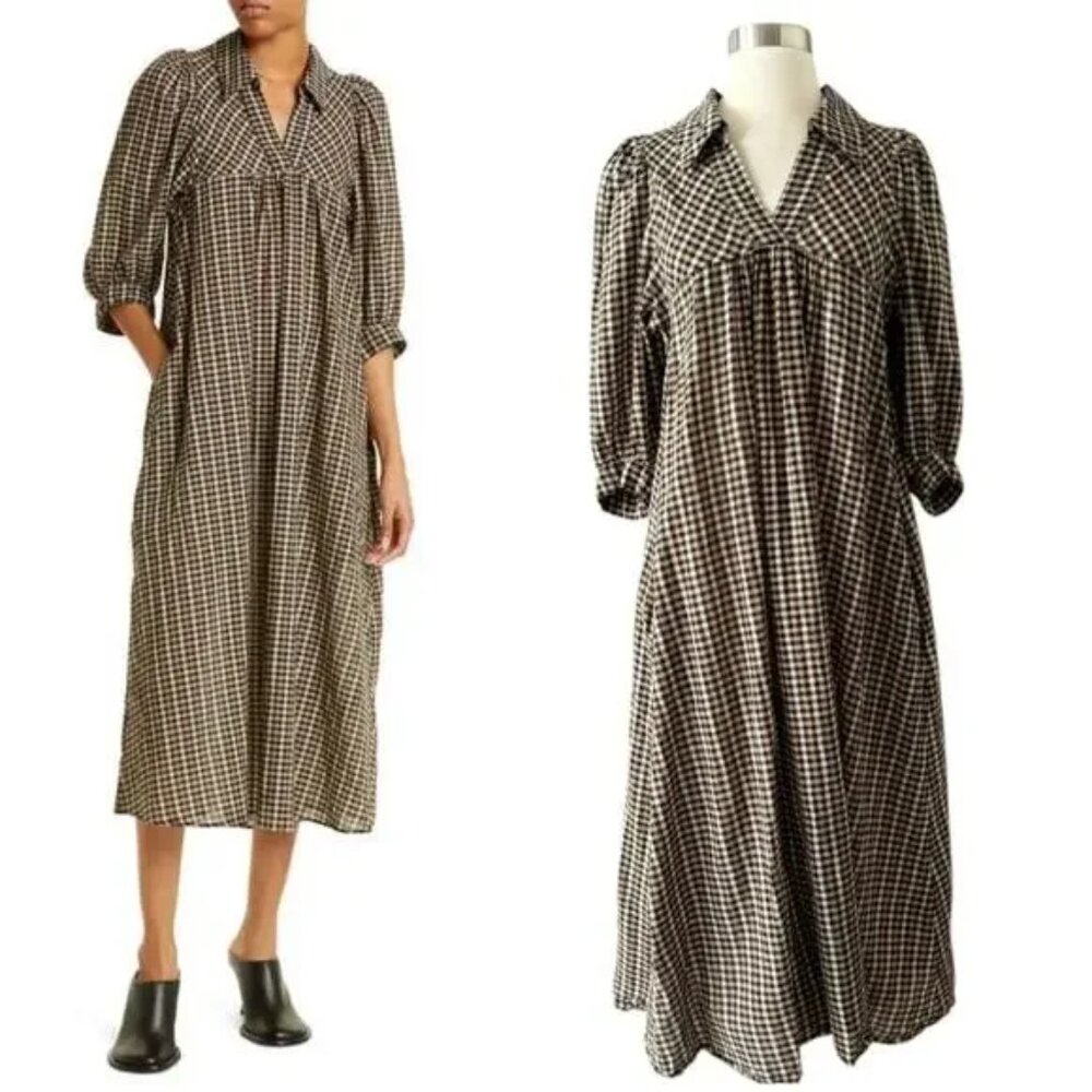 Samsoe & Samsoe Opal Dress Orchid Check, Size M. - Picture 10 of 10